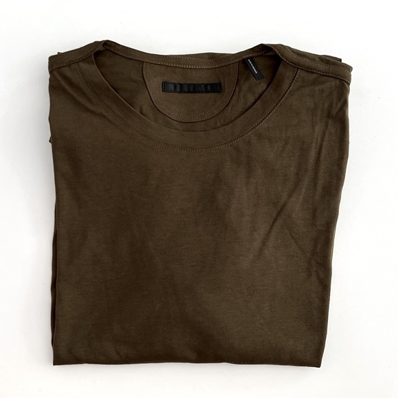 NWOT - Helmut Lang Standard Long-Sleeve T-Shirt in Olive - Picture 2 of 5